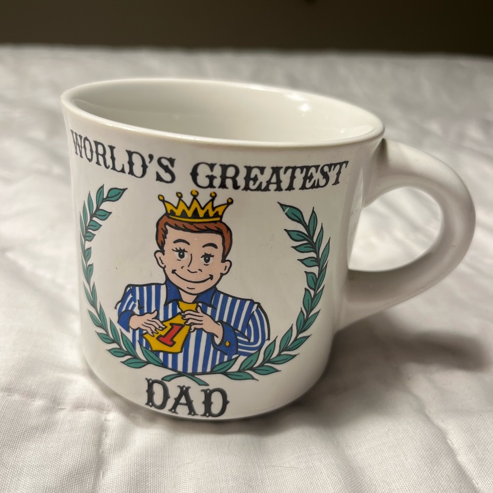 Vintage “ world’s greatest dad” coffee mug